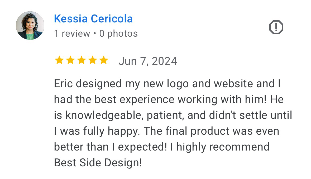 Best Side Design Google Review